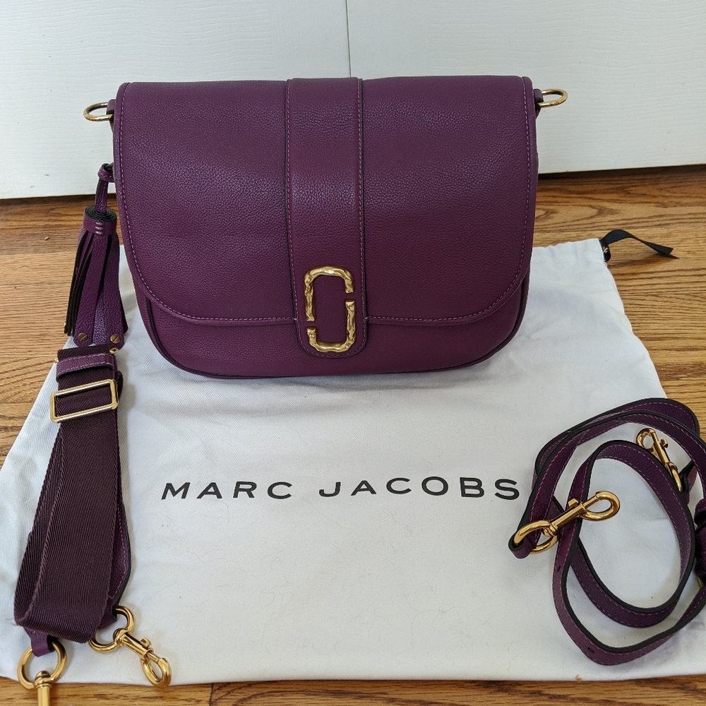 Marc Jacobs Interlock Leather Crossbody Bag